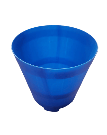 Macetero Modelo Barril Azul 23 cm